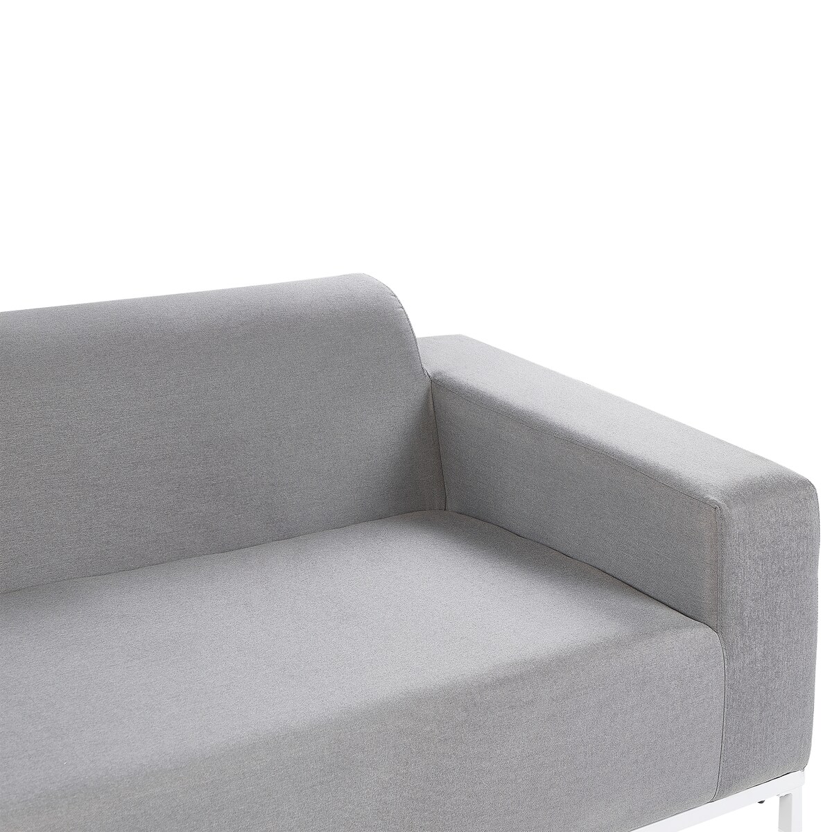 Sofa ogrodowa dla 2 osób ROVIGO Jasnoszary