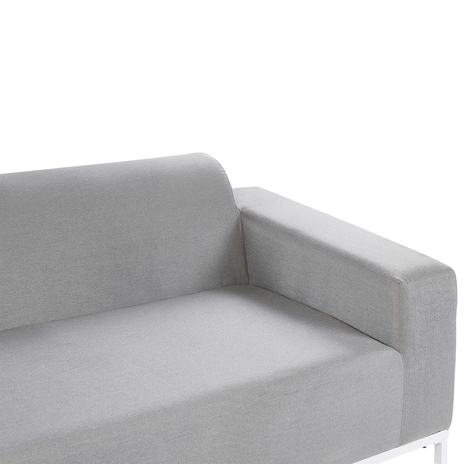 Sofa ogrodowa dla 2 osób ROVIGO Jasnoszary