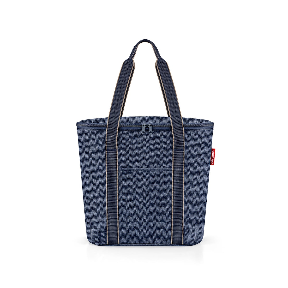 Torba thermoshopper, herringbone dark blue