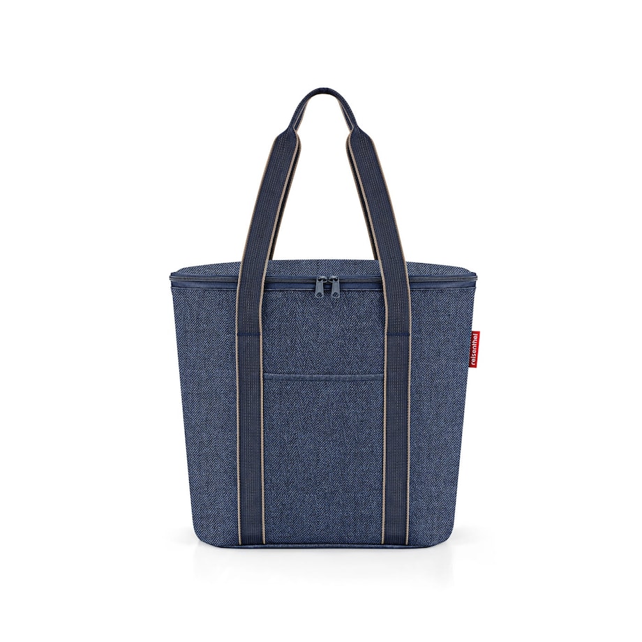 Torba thermoshopper, herringbone dark blue