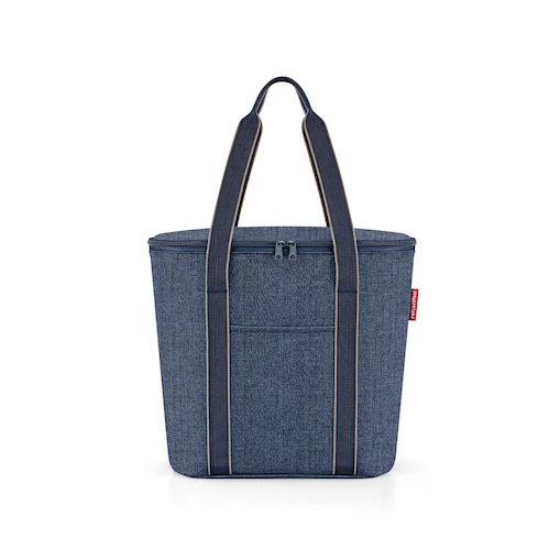 Torba thermoshopper, herringbone dark blue