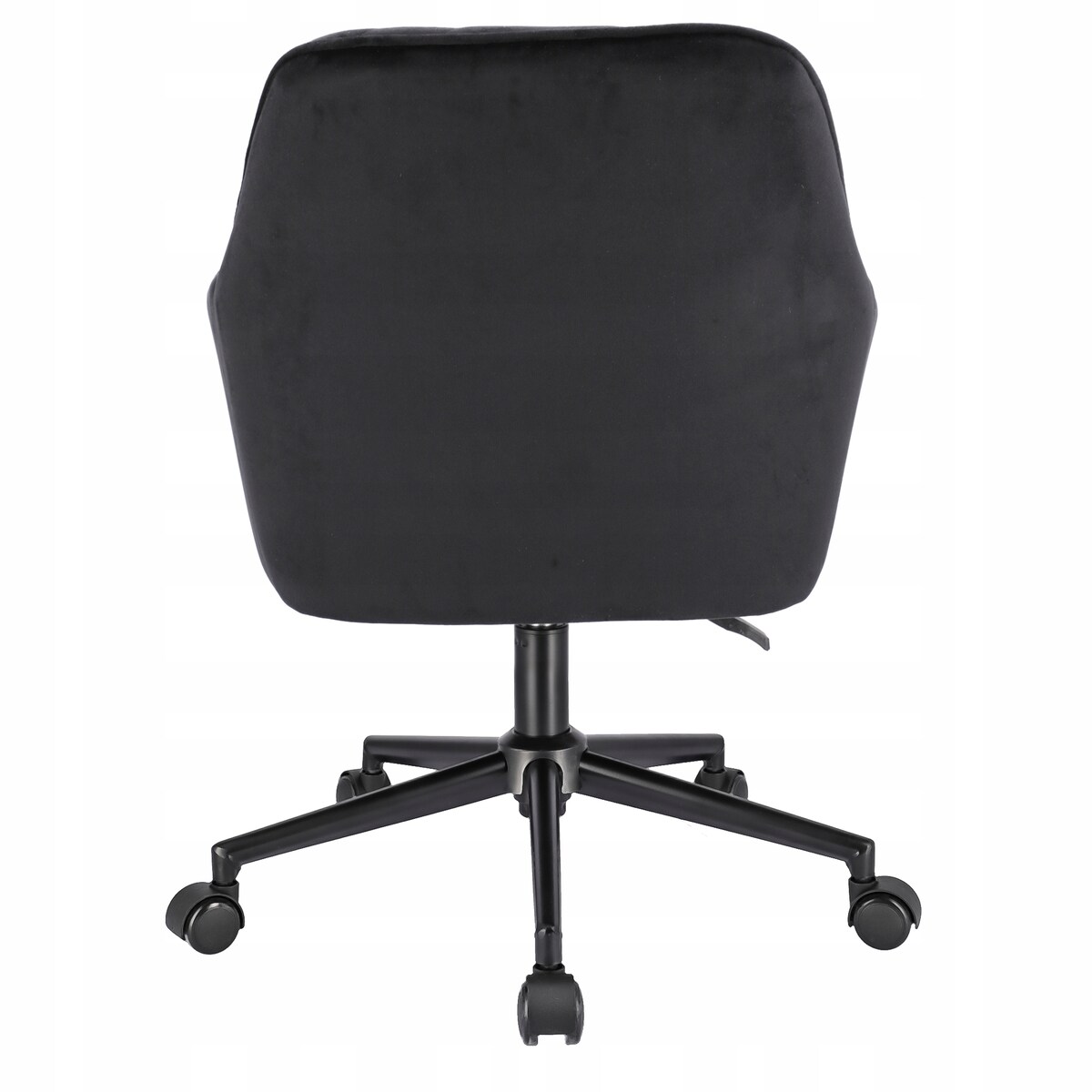 Fotel NAPOLI czarny na czarnej stopie