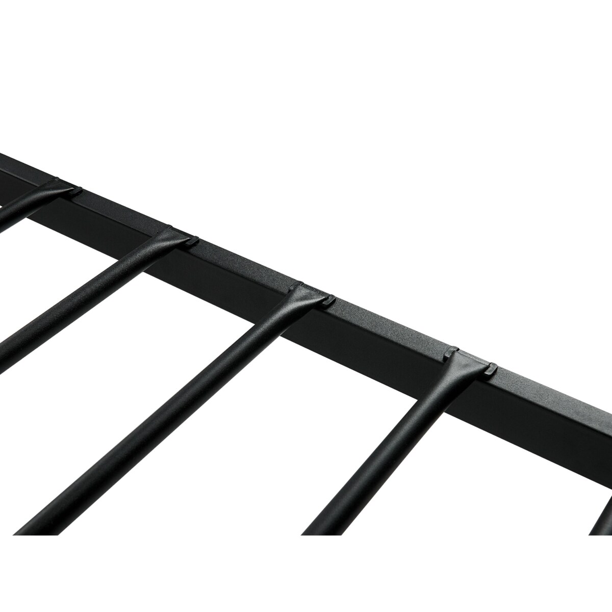 Łóżko Metal BATTUT 90 x 200 cm Czarny