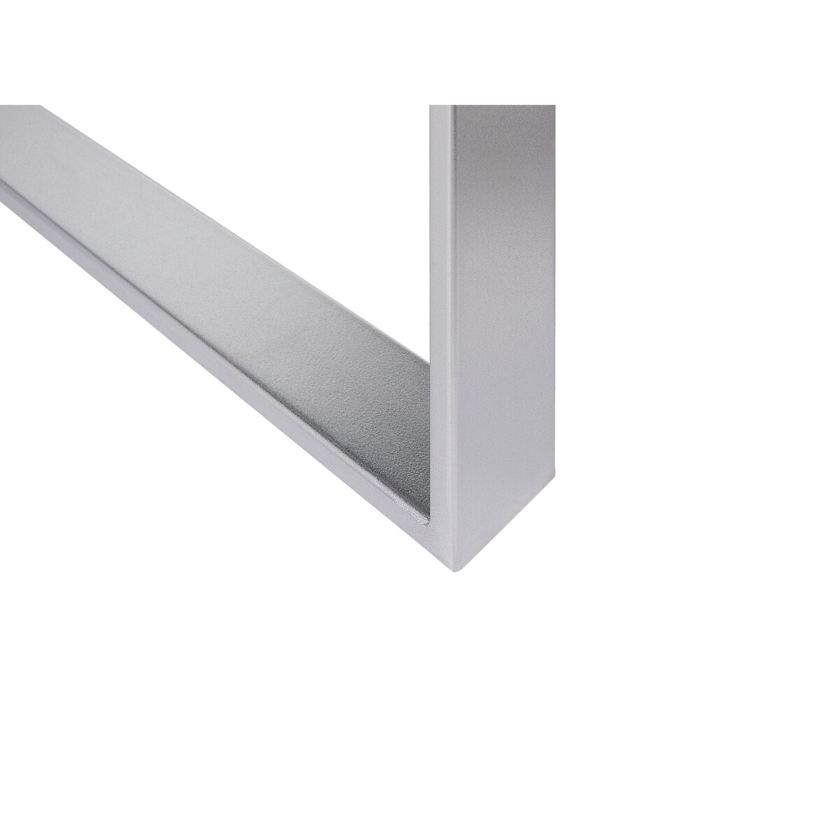 Stolik kawowy z szufladą lustrzany srebrny NESLE