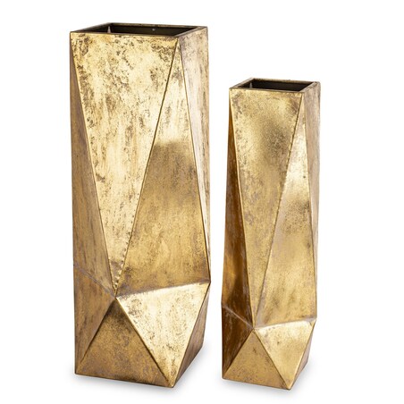 Osłonka metalowa 2 szt. 69x30x30 i 60x22x22 cm TRIONGLAU