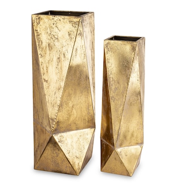 Osłonka metalowa 2 szt. 69x30x30 i 60x22x22 cm TRIONGLAU