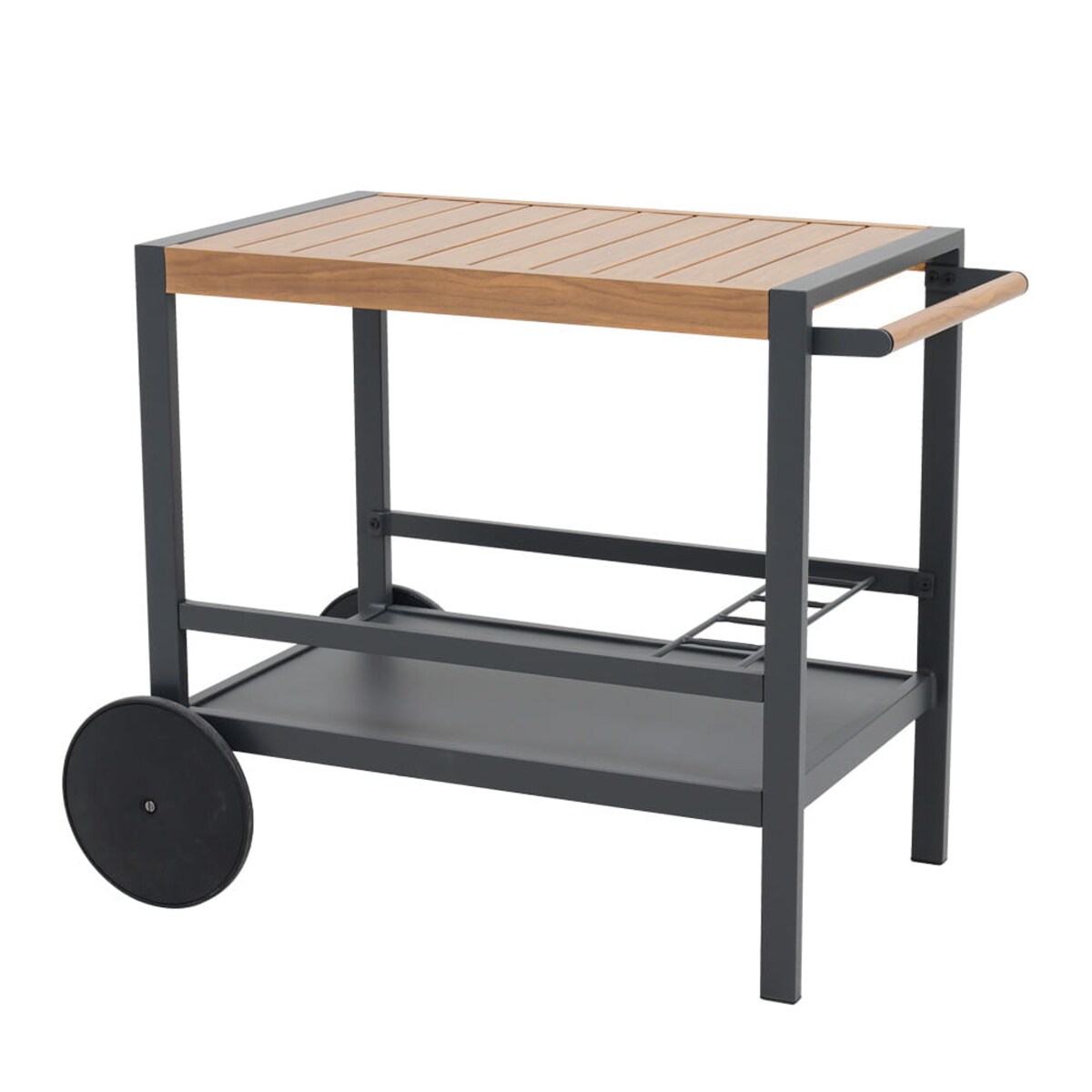 Barek ogrodowy na kółkach Duisburg mobilny aluminiowy