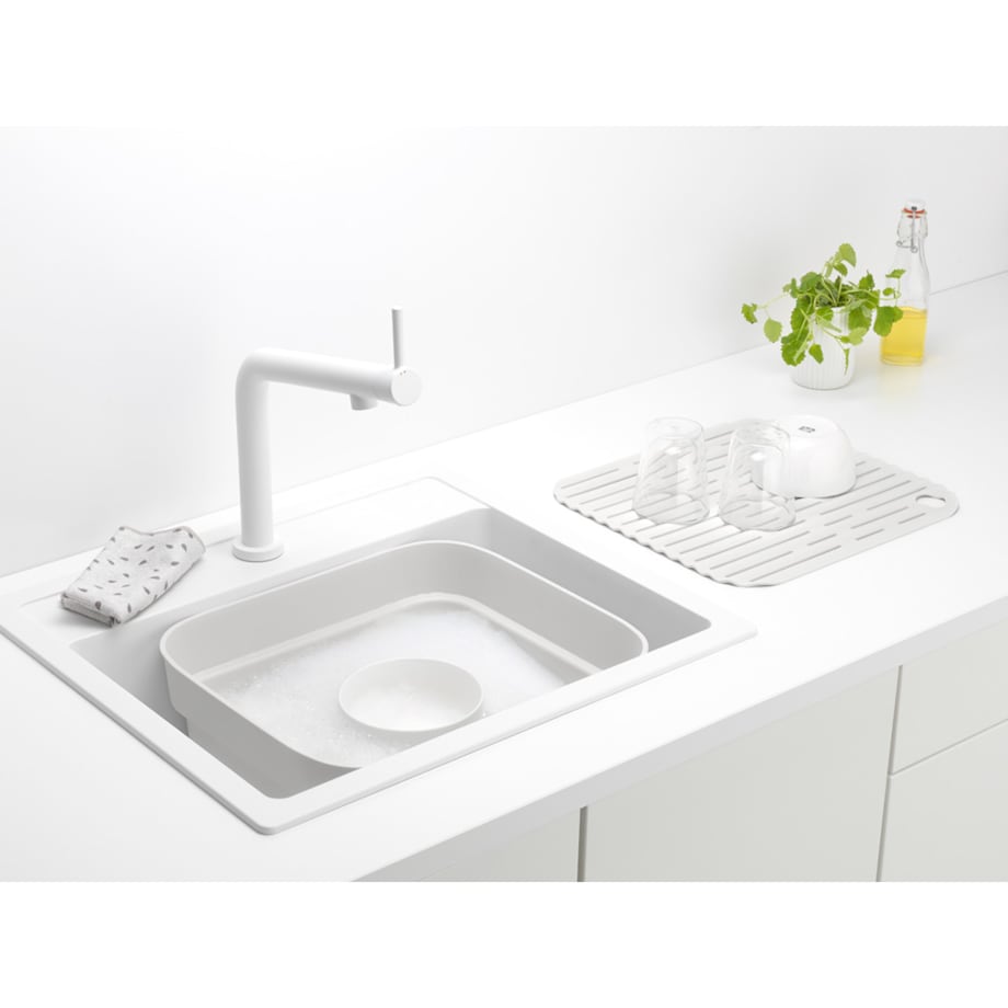 Pojemnik do zmywania z ociekaczem SinkSide jasnoszary 302688