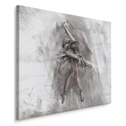 Obraz Canvas Balet BALETNICA Taniec Beton 60x60cm