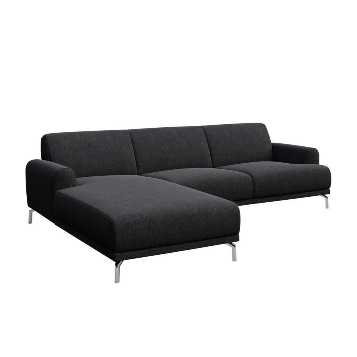Sofa narożna Puzo - ciemnoszara