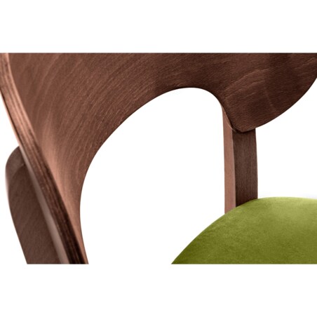 KONSIMO LYCO loftowe krzesło zielone