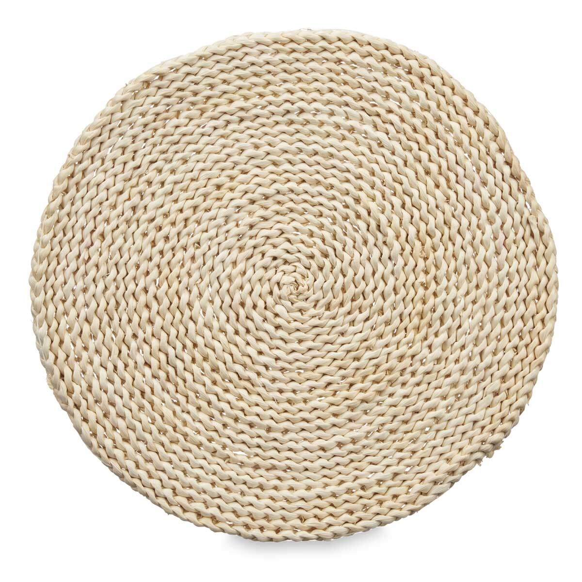 Podkładka na stół, okrągła, plecionka