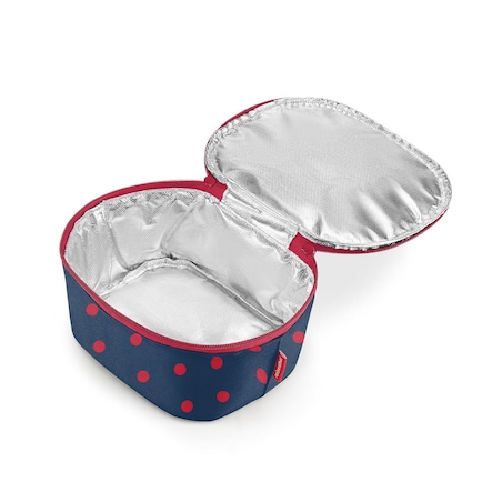 Torba COOLERBAG S POCKET, mixed dots red