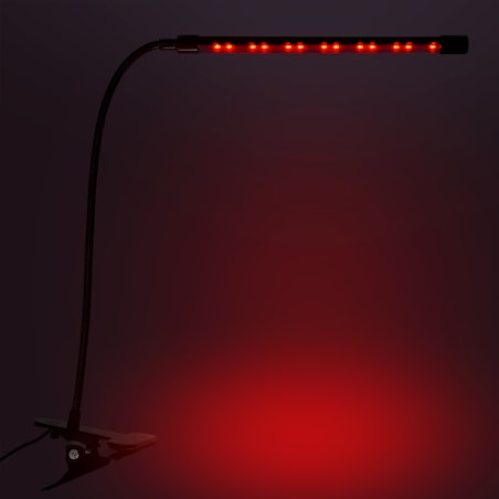 Lampa Led Do Wzrostu Roślin 20 Diod Timer 9 W Uprawa Roślin Do Domu Z Zasilaczem Sieciowym