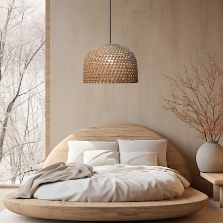 Lampa wisząca Light Prestige Kanso brązowy 1 x E27 1 szt.