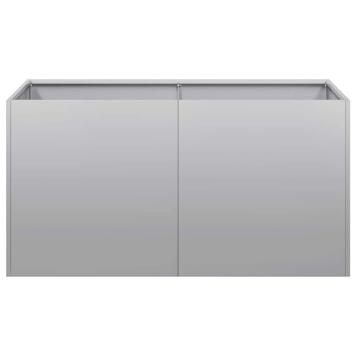 vidaXL Doniczka 80x40x40 cm Stal ocynkowana