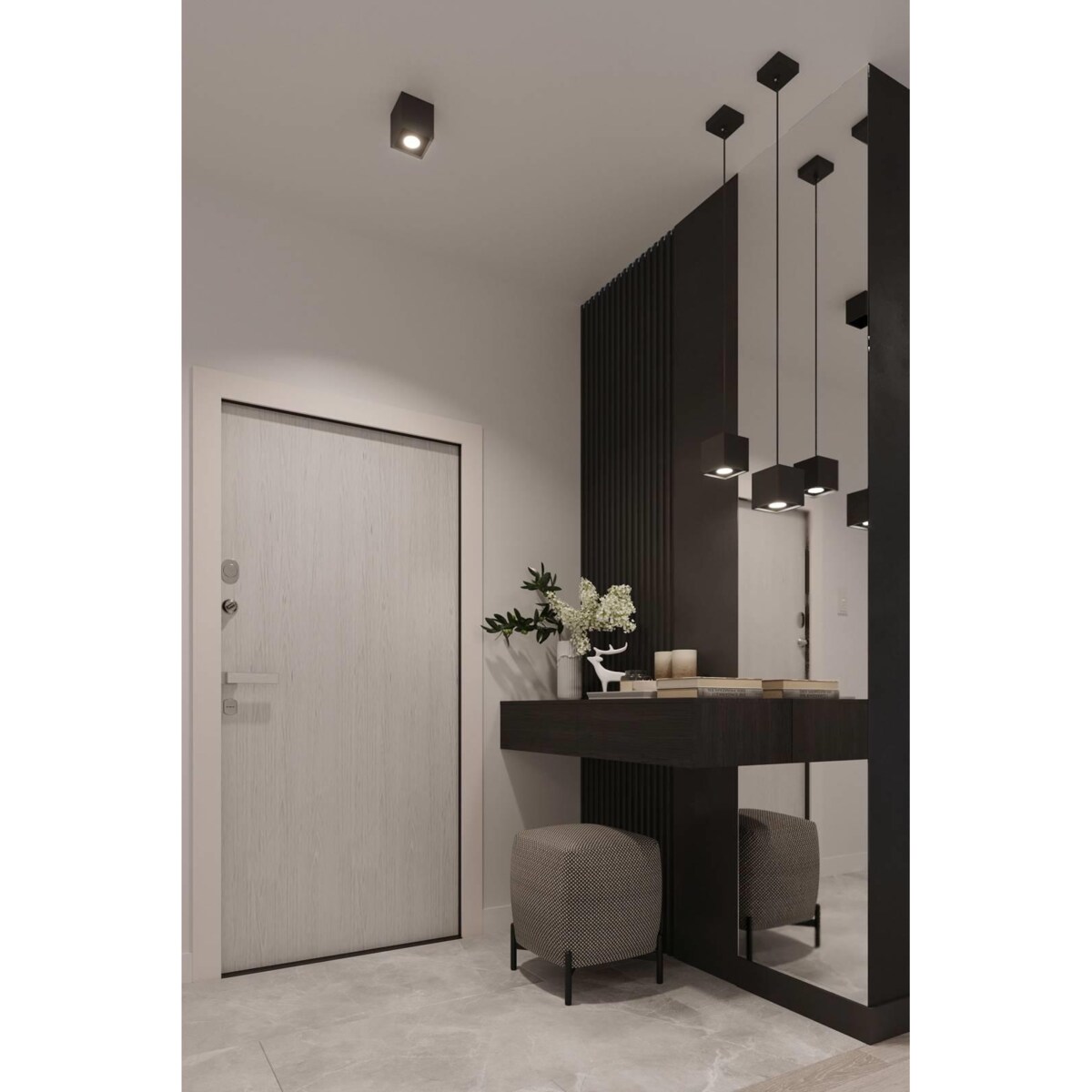 Kinkiet QUAD 1 czarny