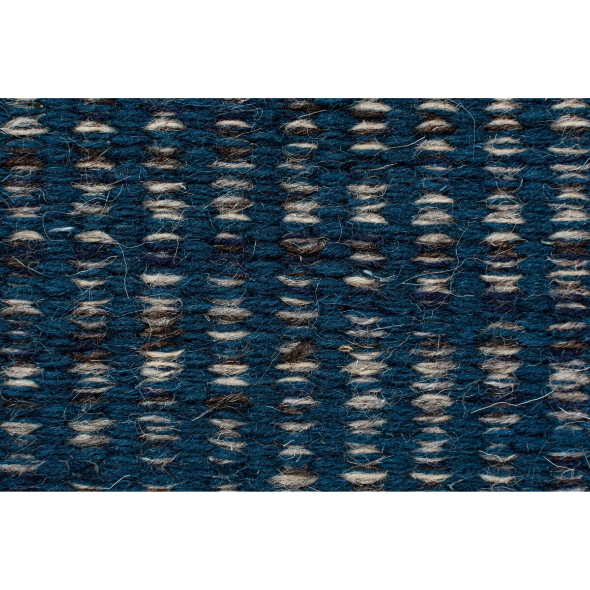 Chodnik Wełniany Gotowy indira Runner Niebieski 60x200