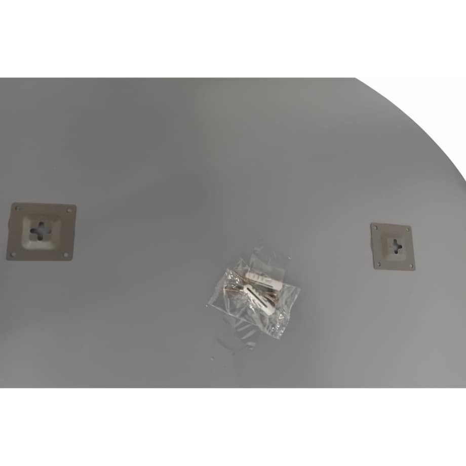 Okrągłe Lustro Wiszące 80 Cm Bez Ramy