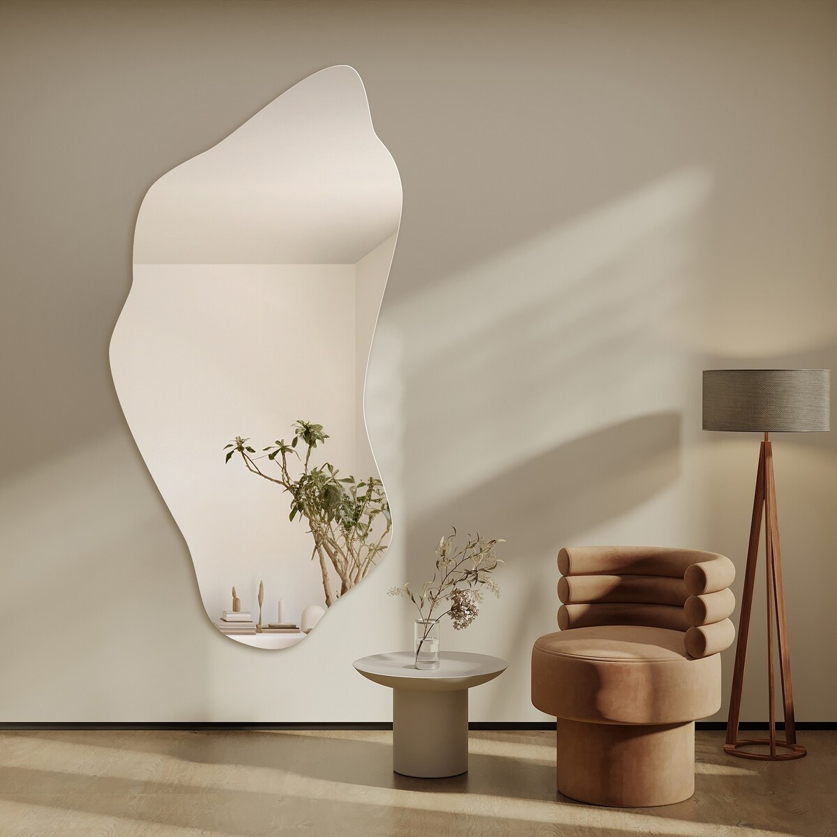 Lustro o nieregularnym kształcie - PIENA