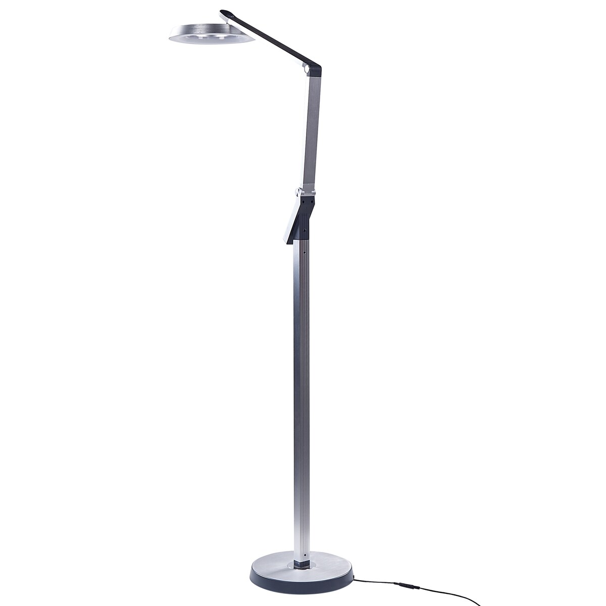 Lampa podłogowa LED CARINA Ze ściemniaczem Metal Srebrny