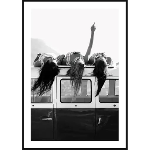 Poster Story, Plakat, Obraz - Przyjaciółki na Zawsze, wymiary 21 x 30 cm