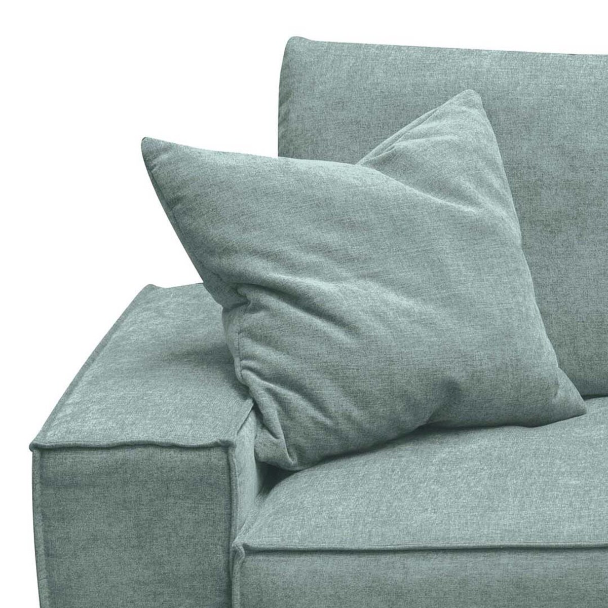 Melow Sofa narożna - jasnoniebieska