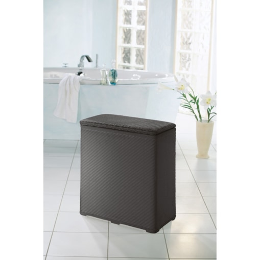 Kleine Wolke Wascheboy Kosz na pranie szary 48x27x55cm