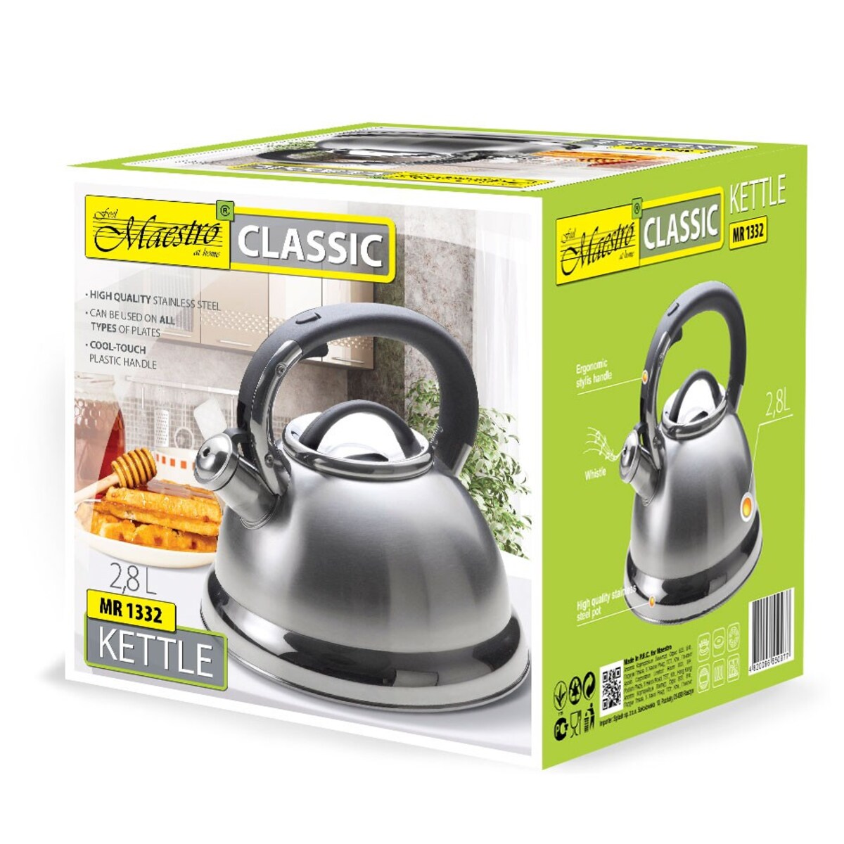 Maestro czajnik z gwizdkiem 2.8L MR1332