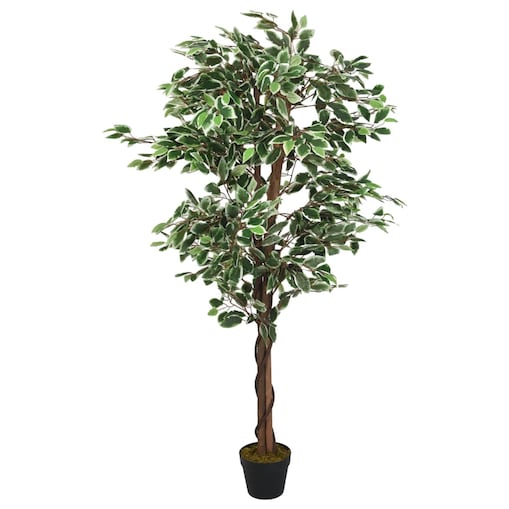 vidaXL Sztuczny fikus, 1008 liści, 180 cm, zielony