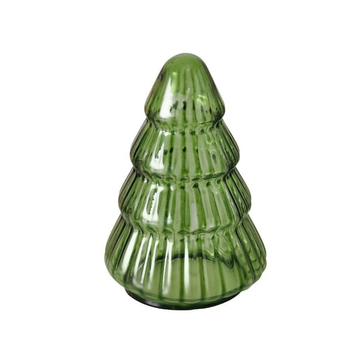 Choinka TOVLA, figurka z przezroczystego szkła, 9,5 cm