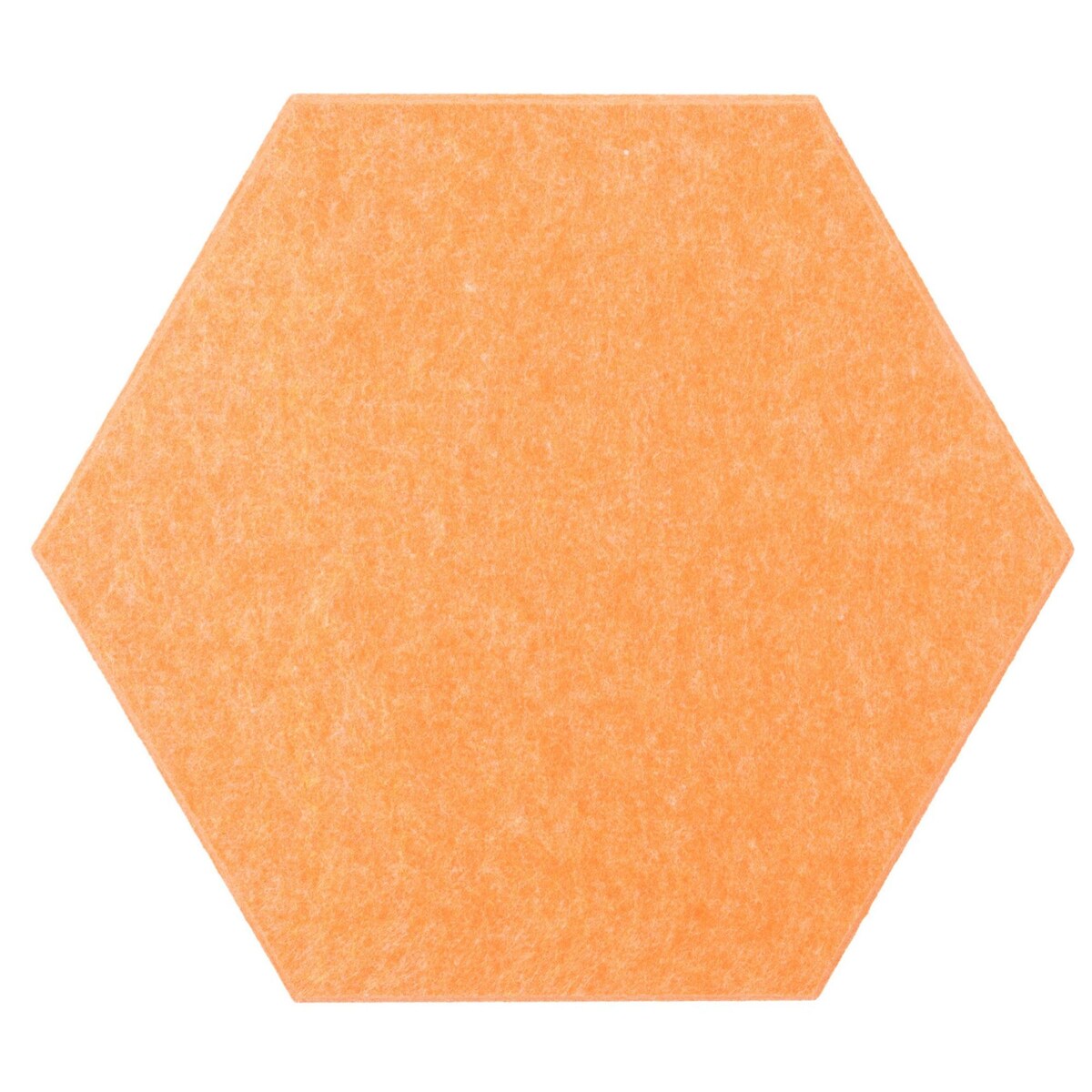 Zestaw 2 szt panel filcowy Felly 40x46 cm płytka heksagon gładki pomarańczowy