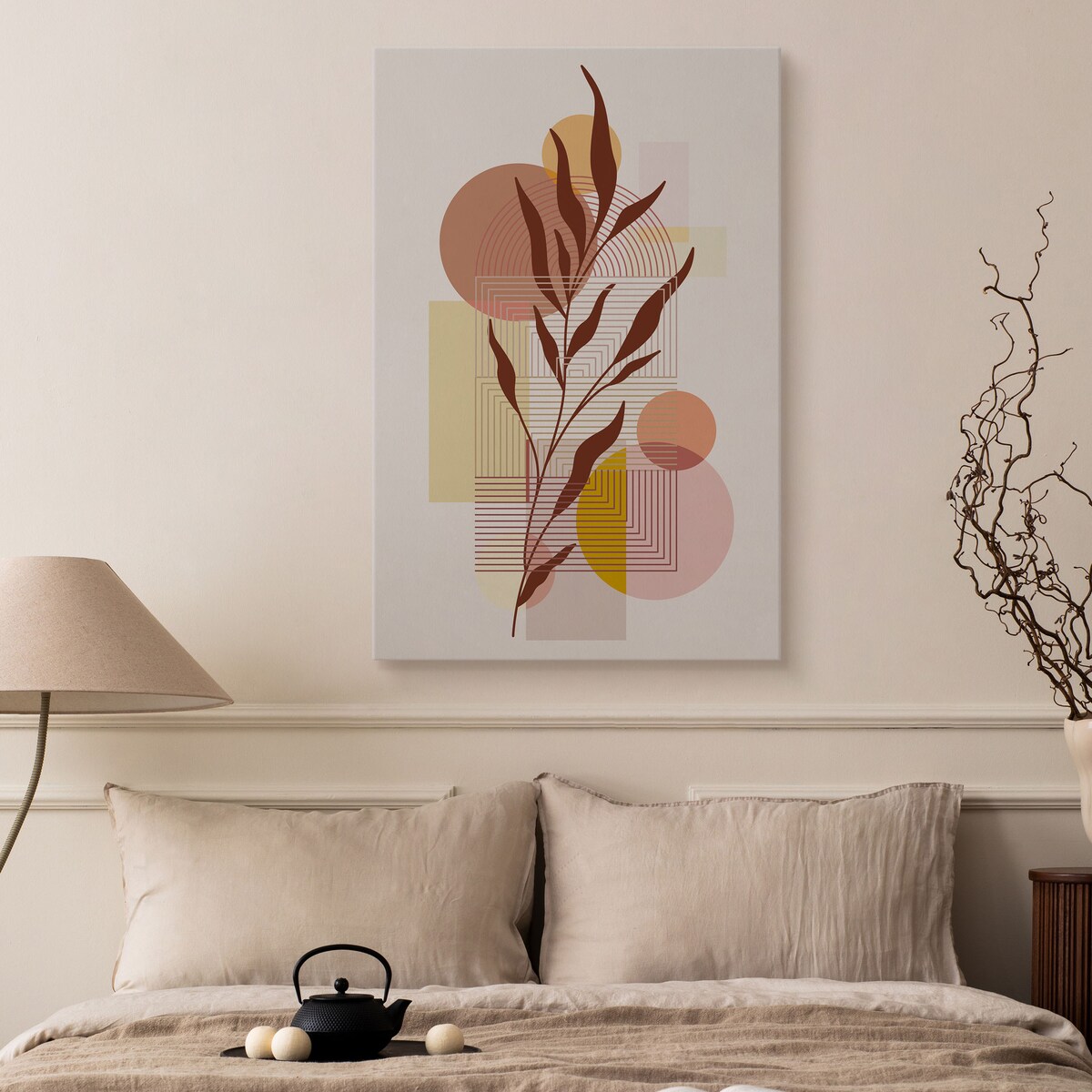 Obraz Gałązka w Stylu Boho 30x40cm