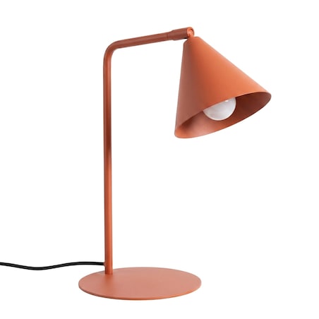 Lampa biurkowa NOX ochra czerwona