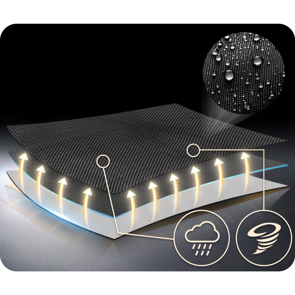 Huśtawka ogrodowa Neo-Sport Swingo bocianie gniazdo fotel wiszący 110 cm czarna