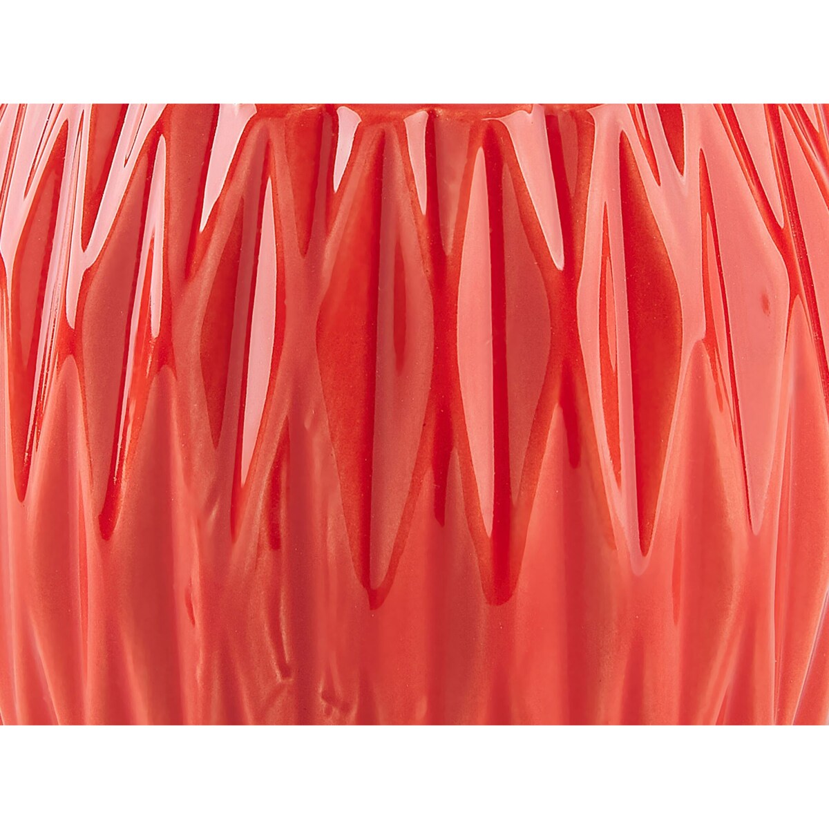 3-częściowy zestaw akcesoriów łazienkowych ceramiczny czerwony BELEM