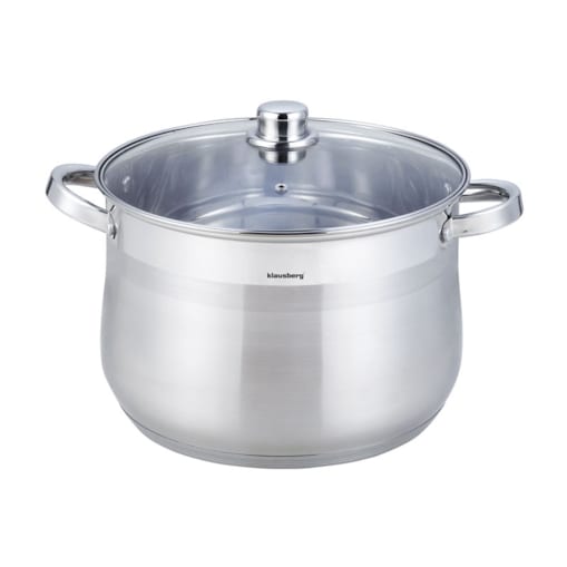 Garnek stalowy gastronomiczny duży 18.7L 32cm KLAUSBERG