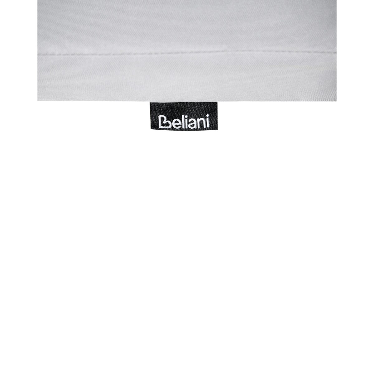 Zestaw 2 krzeseł ogrodowych z poduszkami AMANTEA PREMIUM Drewno akacjowe Jasnoszary