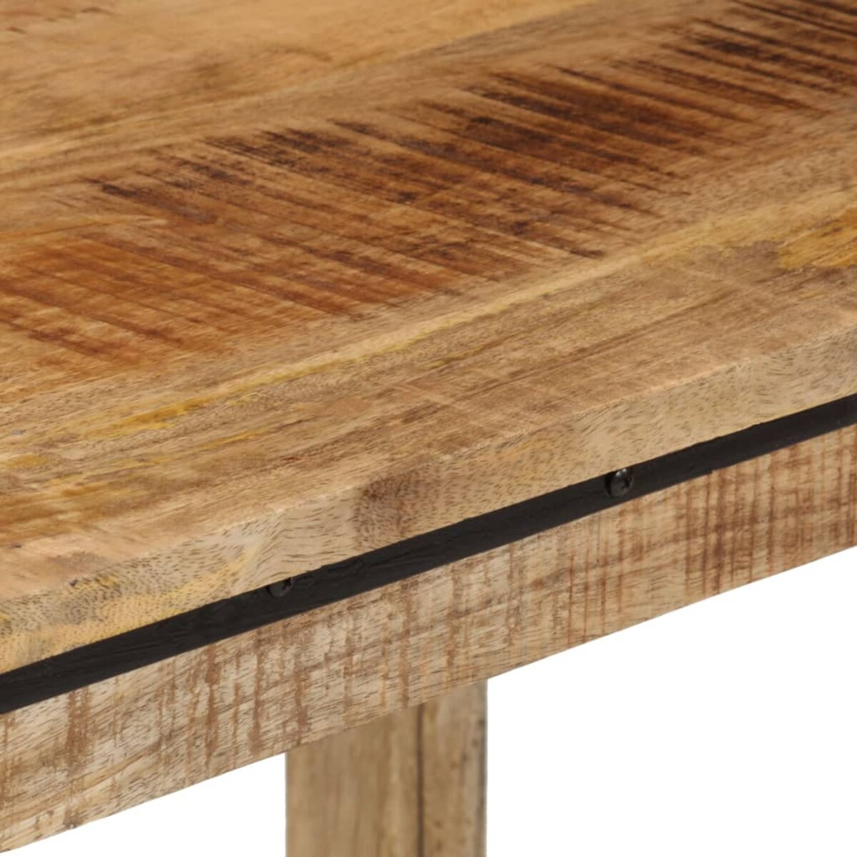 vidaXL Stół do jadalni, 110x55x75 cm, lite drewno mango