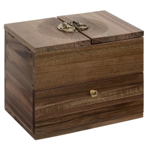 Kuferek na biżuterię akacja Dream, 20x16,5x14 cm
