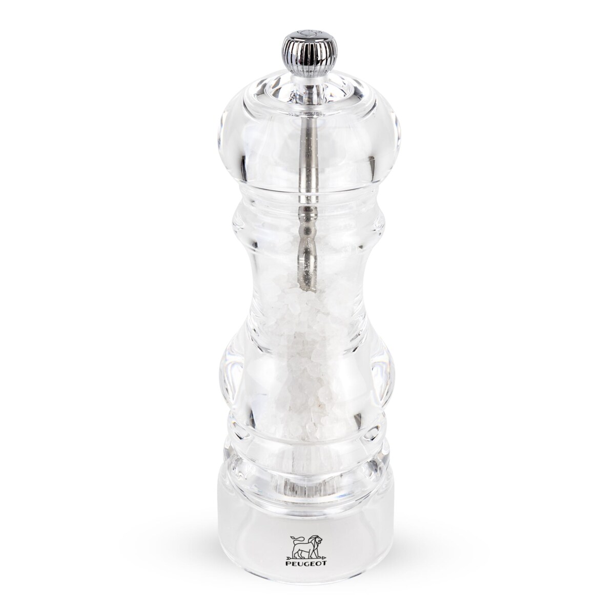 Peugeot Młynek do soli Nancy, 18cm, arkyl, tradycyjny przezroczysty