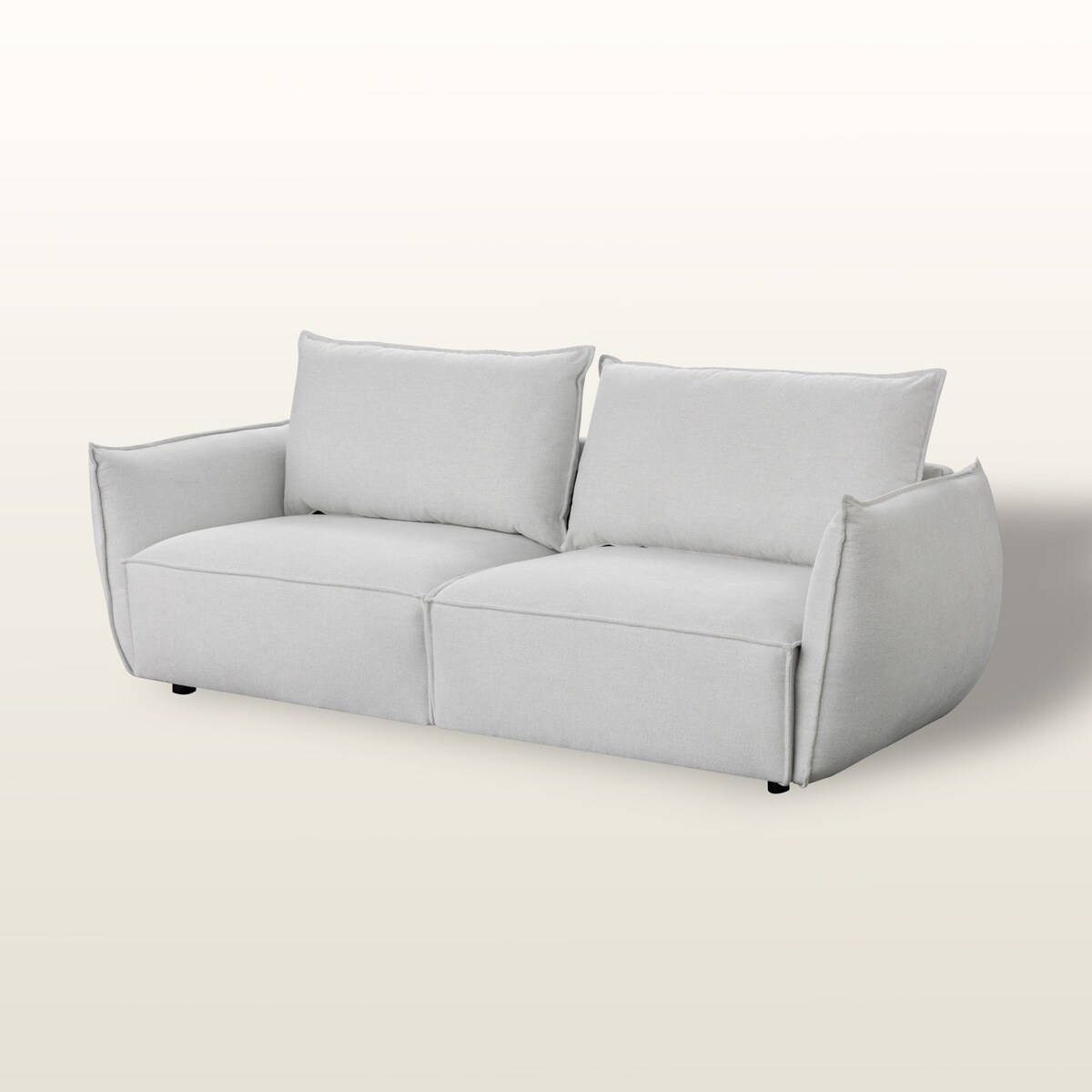 Sofa Assens beige, 220x88x81 cm