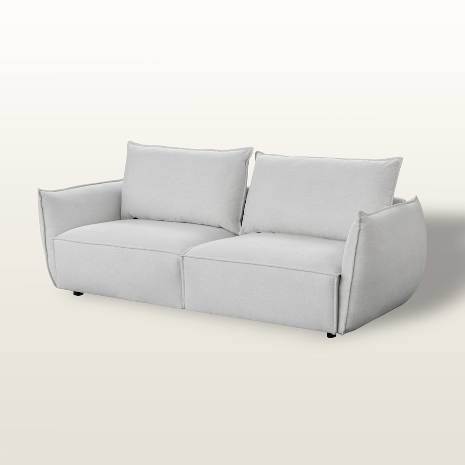 Sofa Assens beige, 220x88x81 cm