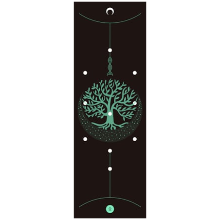 Mata do jogi podróżna KABBALAH TRAVEL - kauczukowa, antypoślizgowa