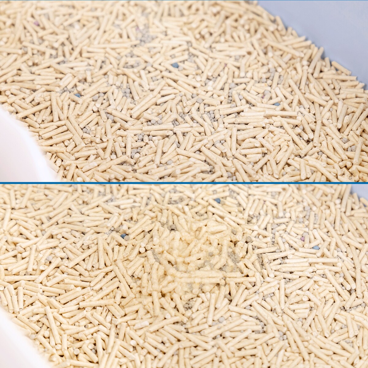 żwirek dla kota bentonitowy z tofu naturalny, chłonny 5l 2kg