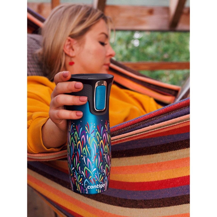 Kubek termiczny Contigo West Loop 2.0 470ml - Biscay Bay - Floresy