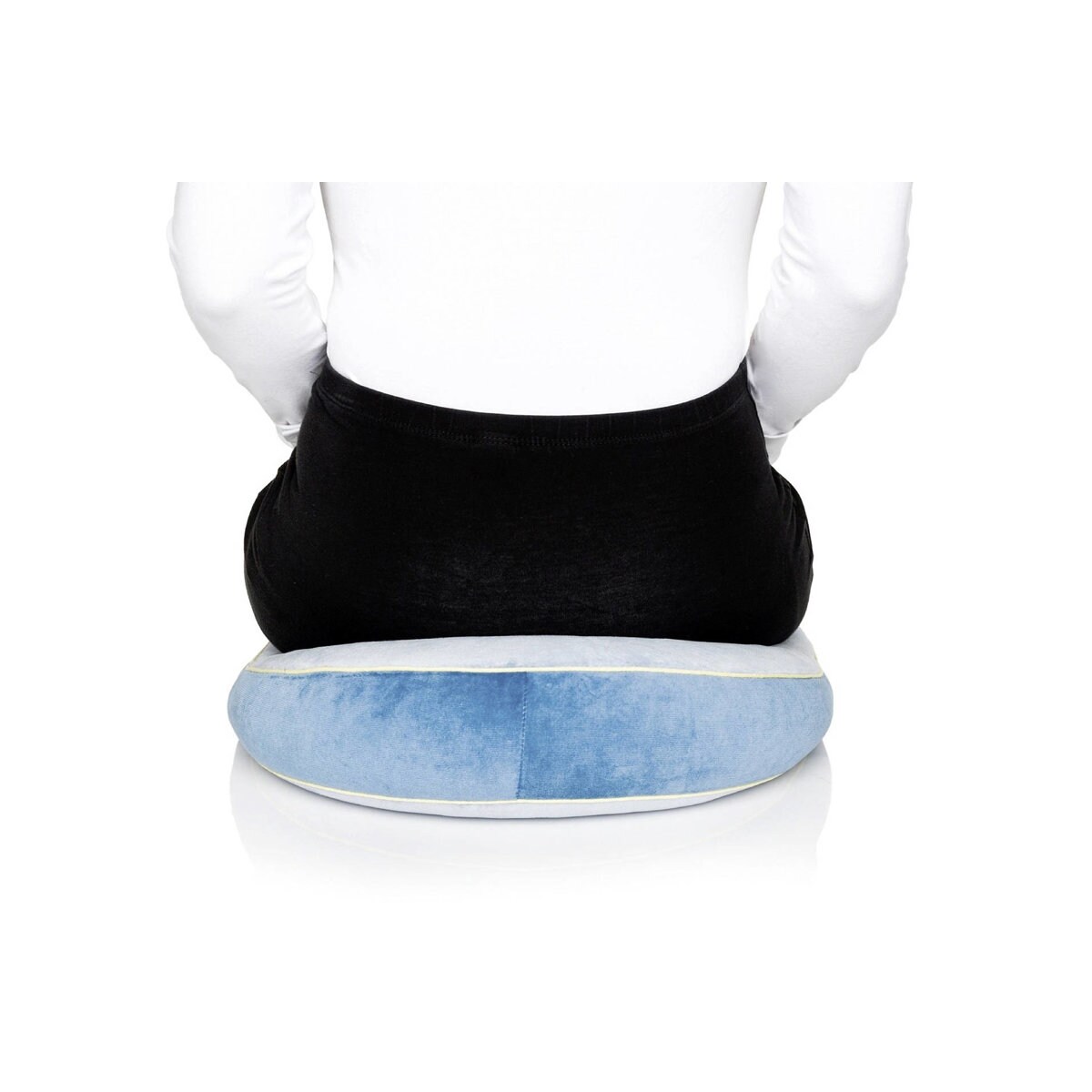 Poduszka do siedzenia na krześle, ortopedyczna, 40 x 36 x 13 cm