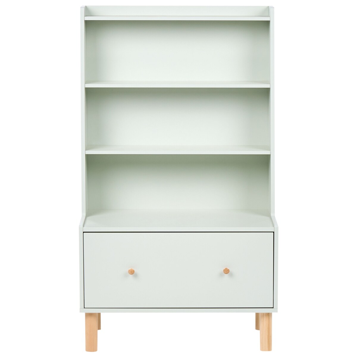 Regał na książki 3 półki QUILPIE 120 cm Jasnozielony