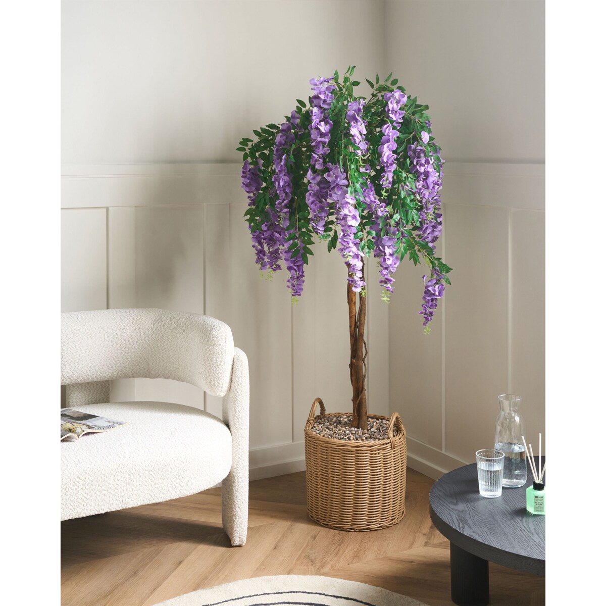 Sztuczna roślina WISTERIA TREE 150 cm Zielony