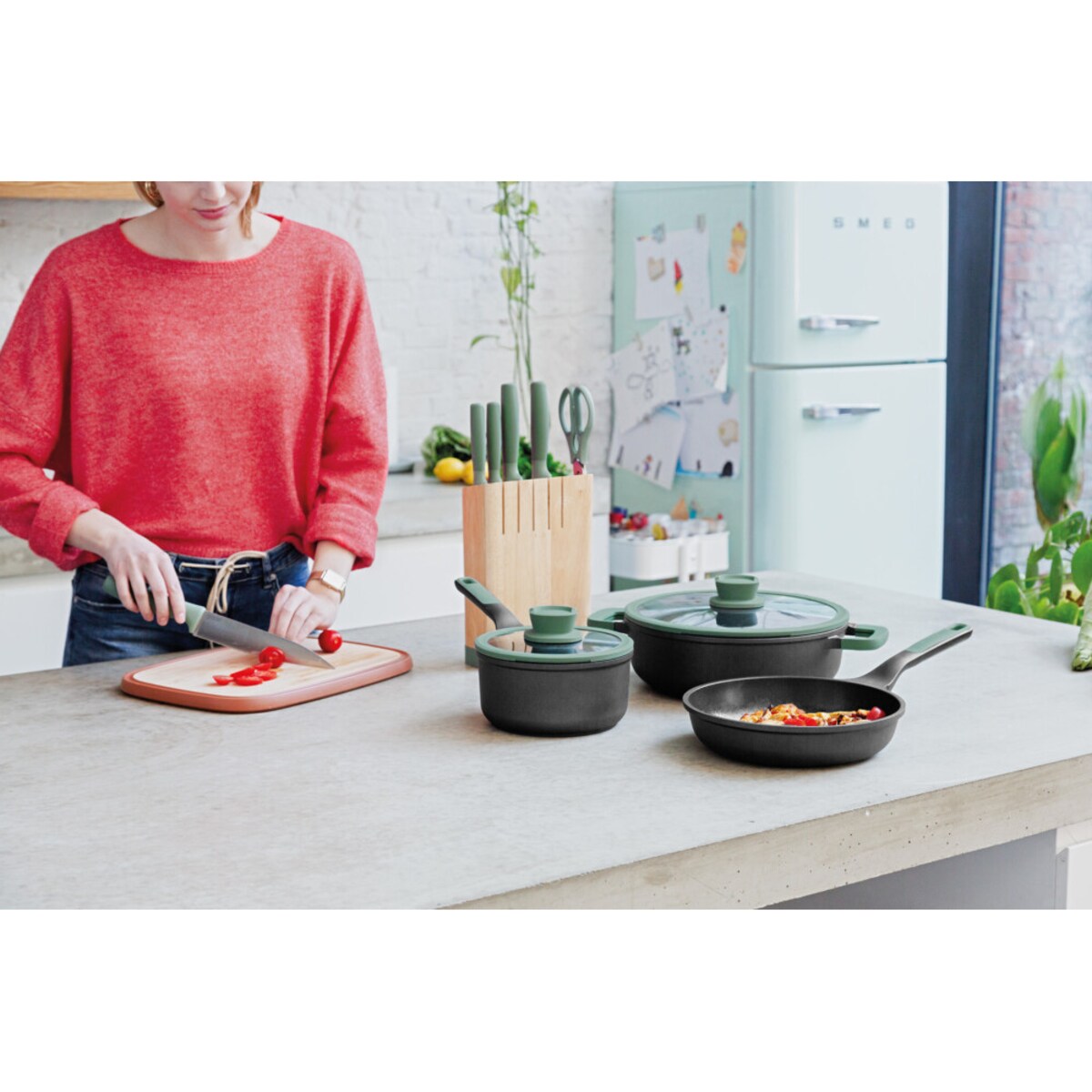 Zestaw noży w bloku 6-el. Forest BergHOFF